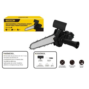 ADAPTADOR DE MOTOSSERRA 6' PARA PARAFUSADEIRA BOM-5668