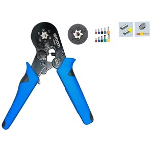 ALICATE SEXTAVADO PRENSA TERMINAIS TIPO PINO TUBOLAR 0,25 A 6 MM² ACT6060