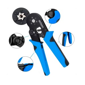 ALICATE SEXTAVADO PRENSA TERMINAIS TIPO PINO TUBOLAR 0,25 A 6 MM² ACT6060