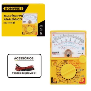 MULTIMETRO ANALOGICO BOM-6001