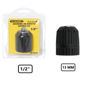 MANDRIL DE APERTO RAPIDO COM ROSCA 1/2