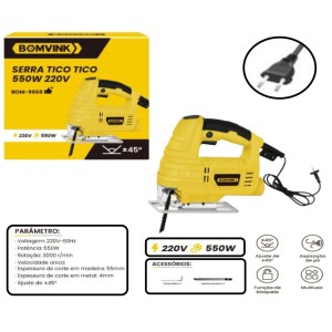 SERRA TICO TICO 550W 220V  BOM-9668