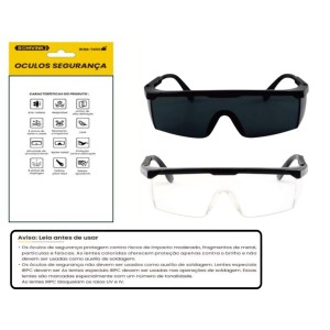 PROTETOR OCULOS DE PROTECAO SEGURANÇA  BOM-7402
