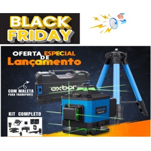 NIVEL A LASER 3D 16 LINHAS COM TRIPE NA MALETA EXBOM NL1632