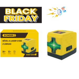 NIVEL A LASER COM 2 LINHAS BOM-6209