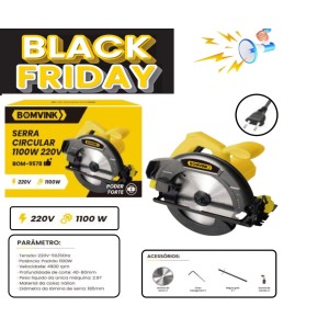SERRA CIRCULAR ELETRICA 220V 1100W 185MM 7