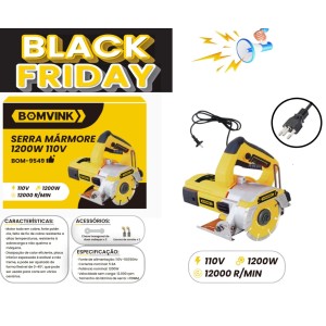 SERRA MÁRMORE  110V 1200W 12000 R/MIM