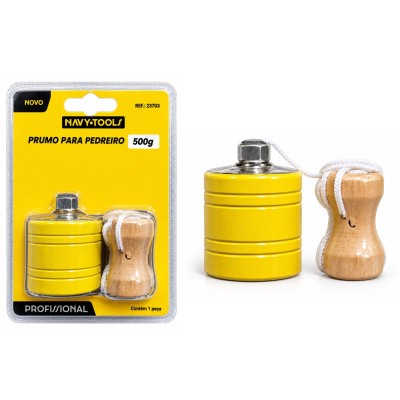 PRUMO PARA PEDREIRO 500G NAVY 23703